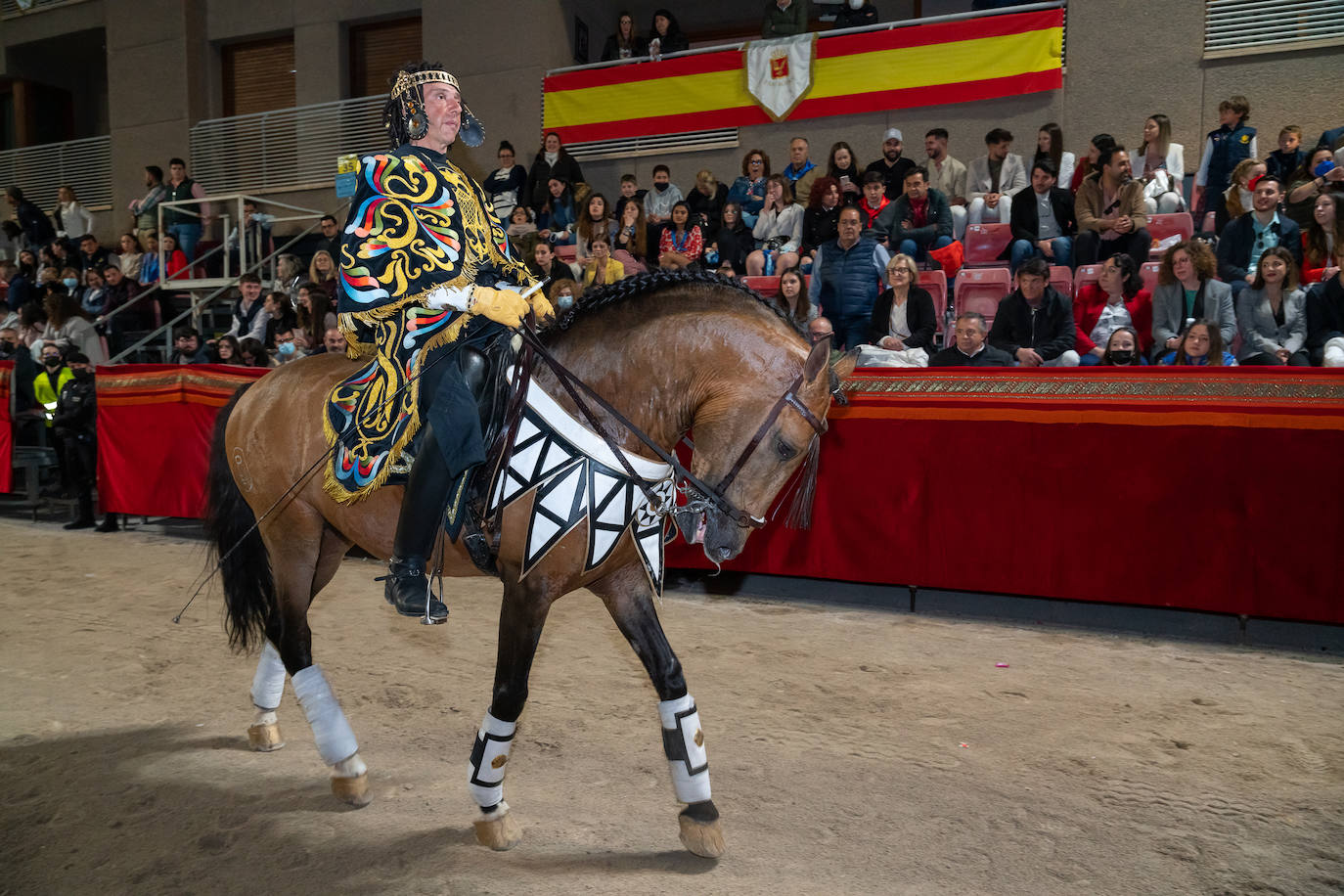 Fotos: El pueblo hebreo llena de júbilo la carrera en la noche del Domingo de Ramos en Lorca