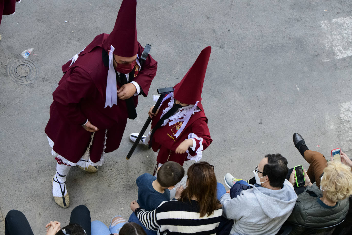 Fotos: El Perdón recorre las calles de Murcia en la procesión del Lunes Santo