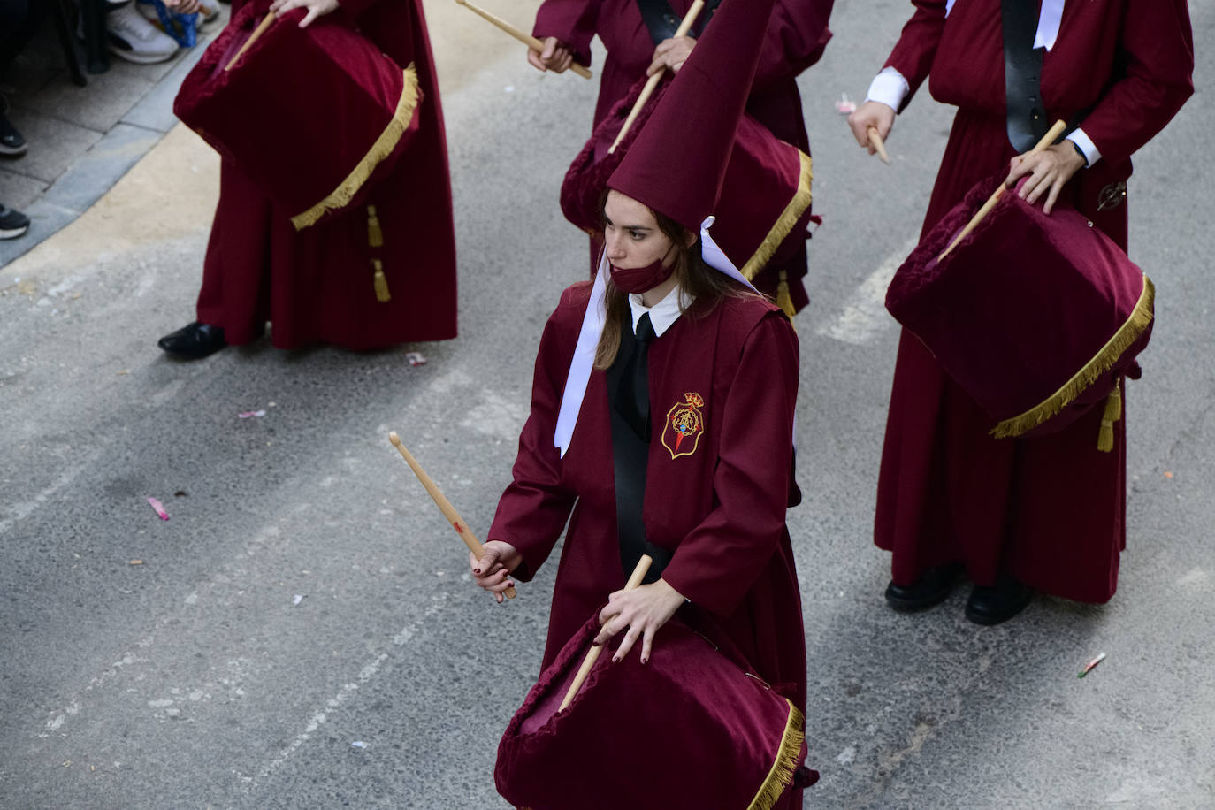 Fotos: El Perdón recorre las calles de Murcia en la procesión del Lunes Santo