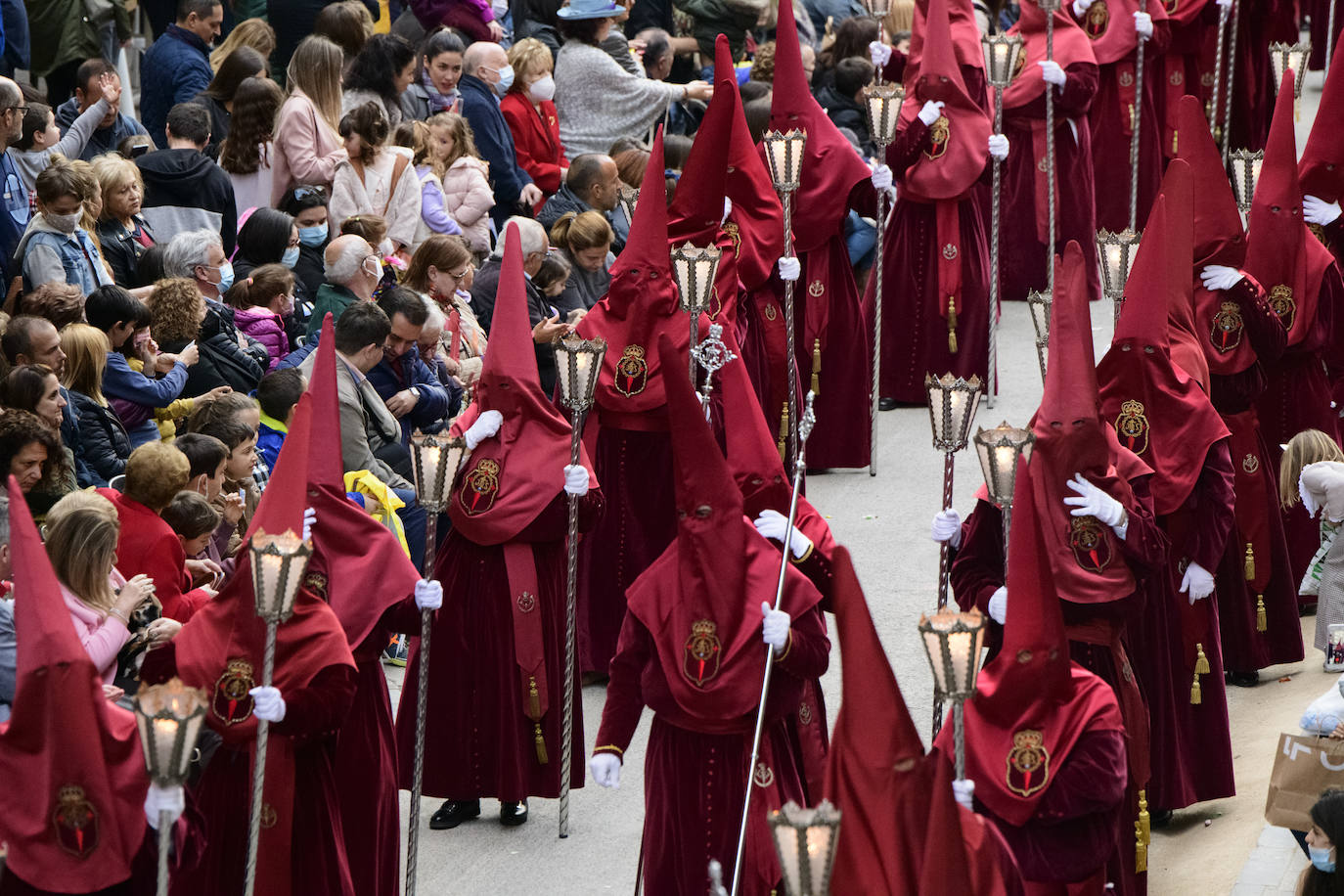 Fotos: El Perdón recorre las calles de Murcia en la procesión del Lunes Santo