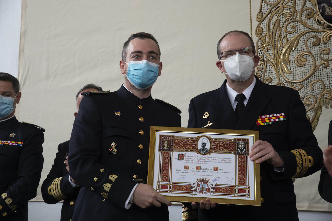 Fotos: Reconocimientos y homenajes de la Agrupación de San Pedro Apóstol de Cartagena