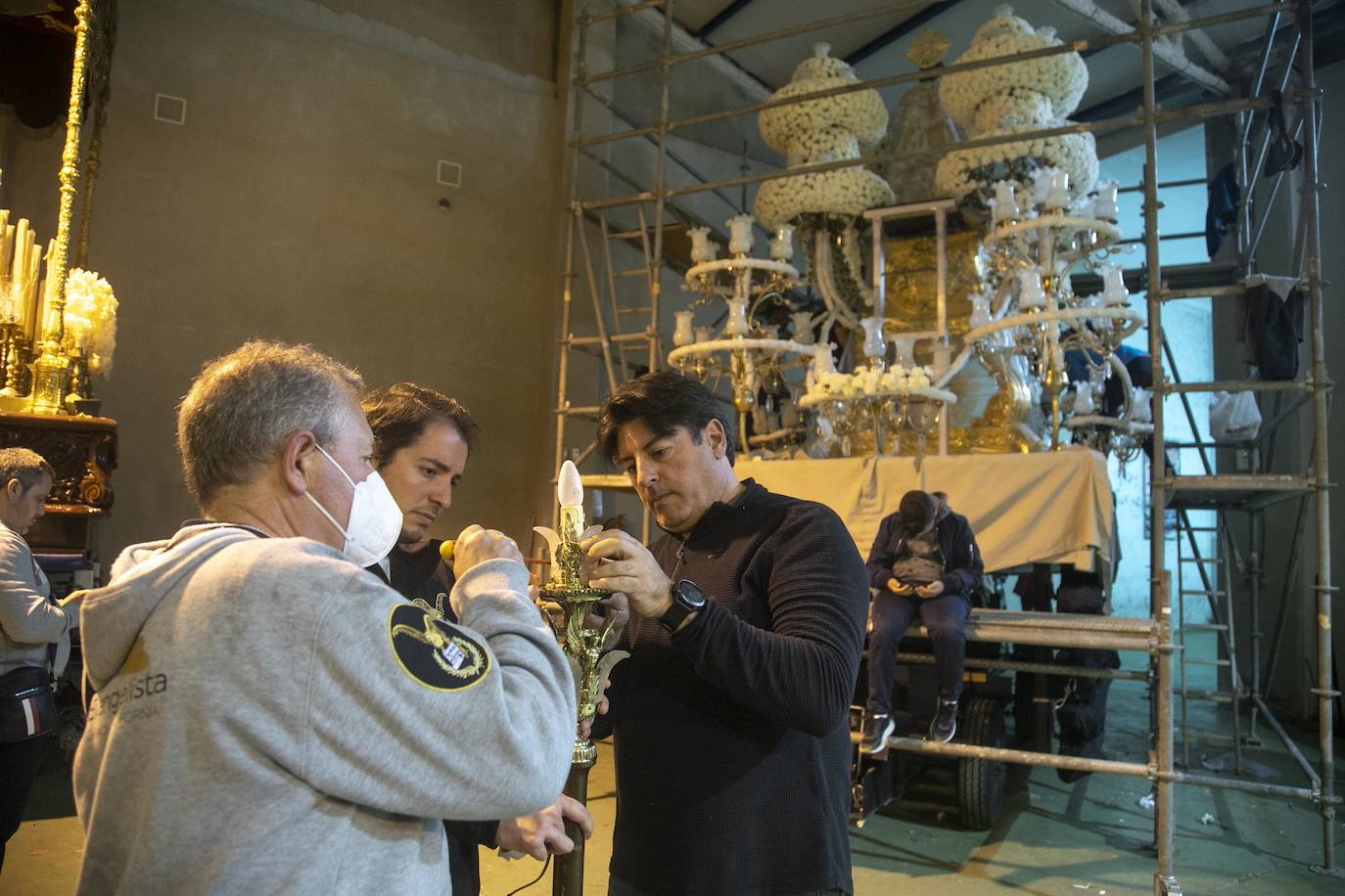 Fotos: Acto de homenaje de los sanjuanistas californios en Cartagena