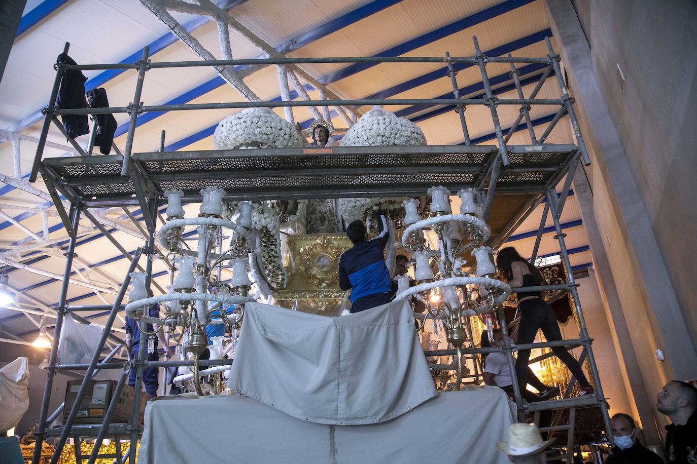 Fotos: Acto de homenaje de los sanjuanistas californios en Cartagena