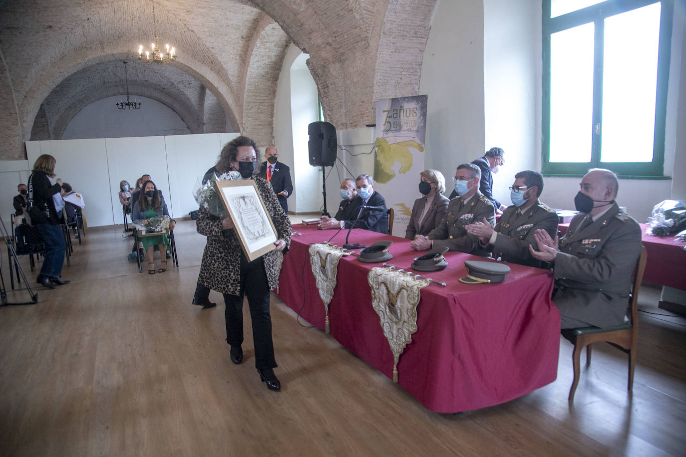 Fotos: Acto de homenaje de los sanjuanistas californios en Cartagena