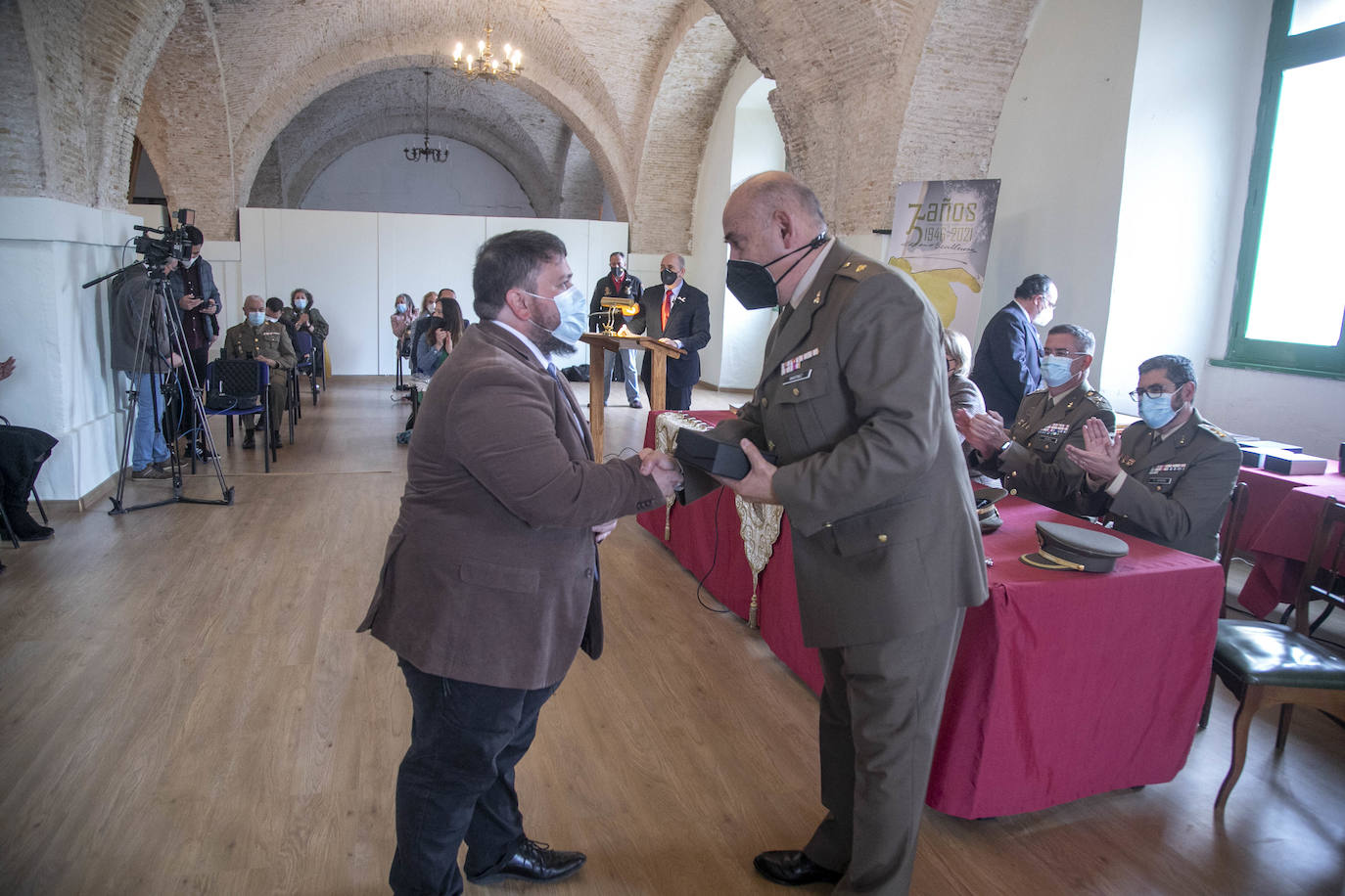 Fotos: Acto de homenaje de los sanjuanistas californios en Cartagena