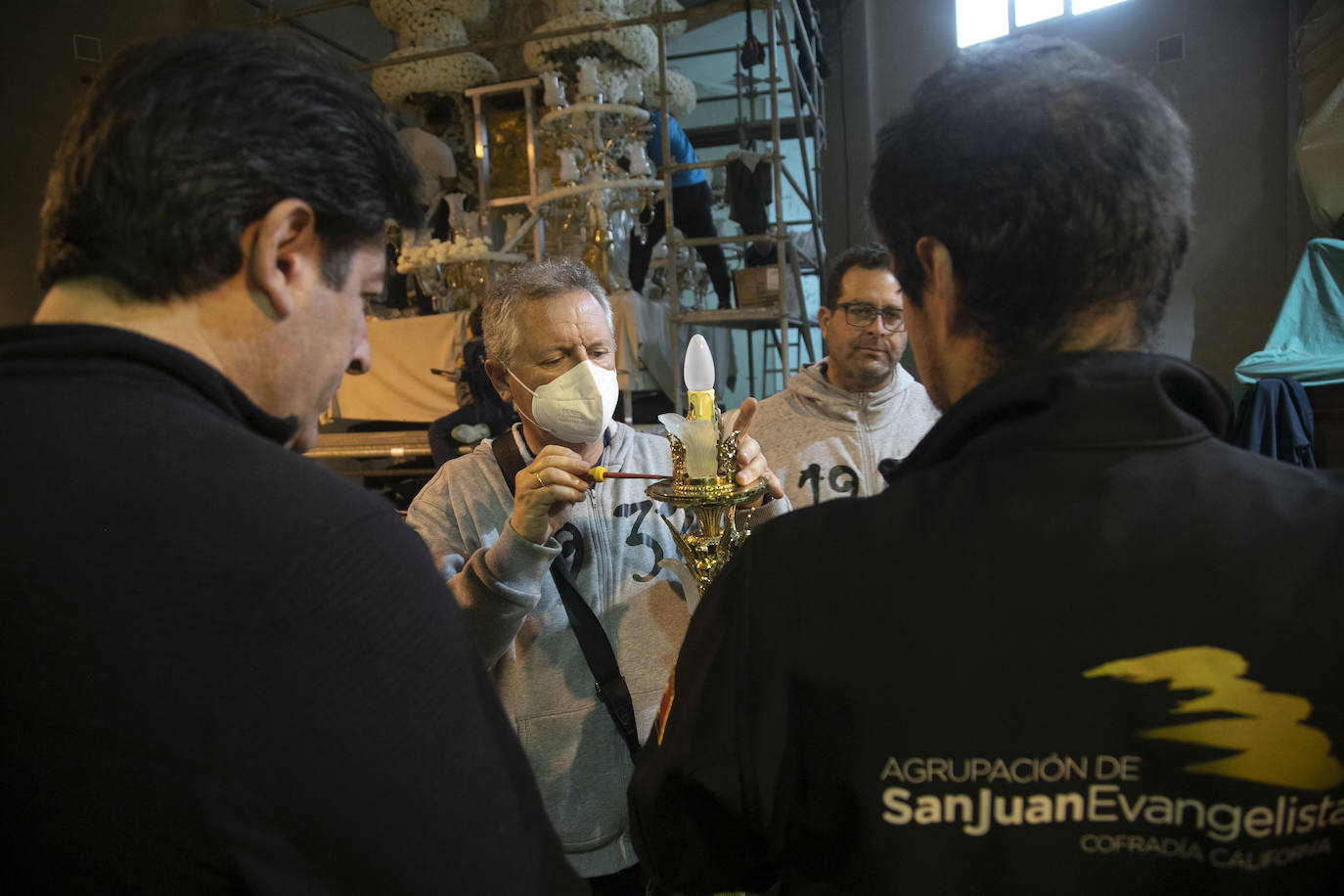 Fotos: Acto de homenaje de los sanjuanistas californios en Cartagena