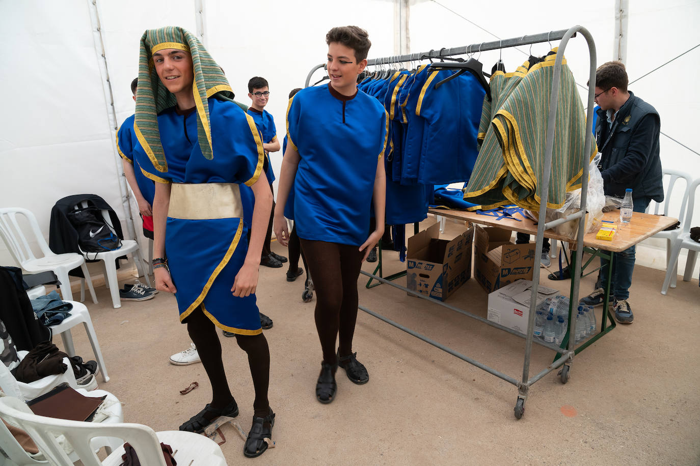 Fotos: Ataviados para alcanzar la gloria en los desfiles bíblicos de Lorca