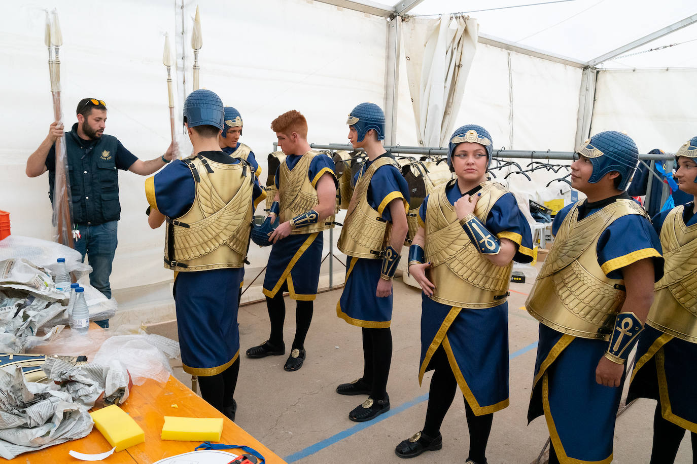 Fotos: Ataviados para alcanzar la gloria en los desfiles bíblicos de Lorca