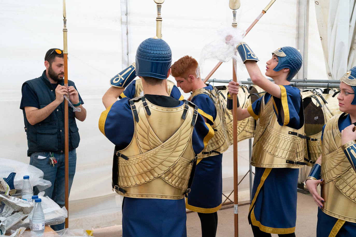 Fotos: Ataviados para alcanzar la gloria en los desfiles bíblicos de Lorca