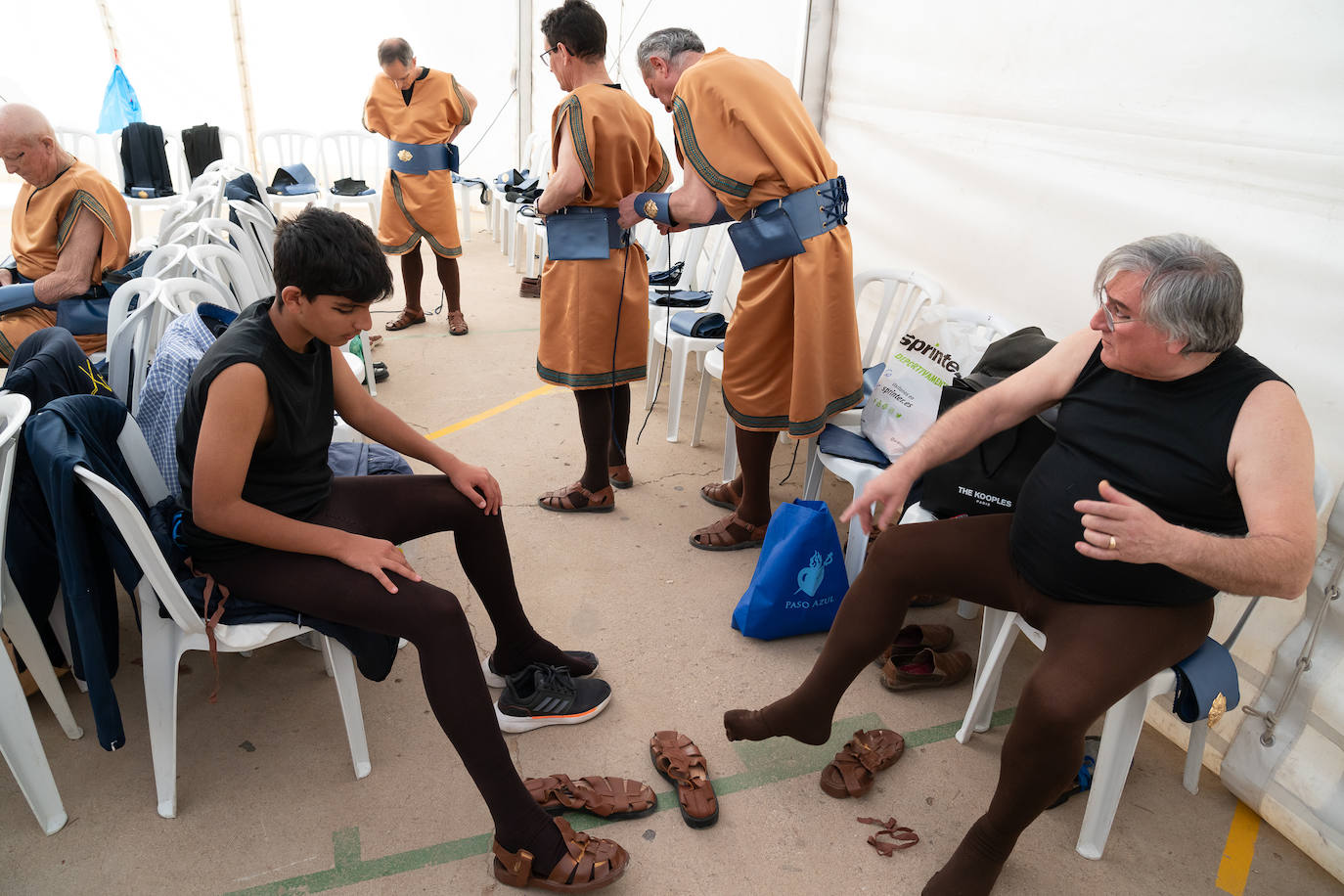 Fotos: Ataviados para alcanzar la gloria en los desfiles bíblicos de Lorca