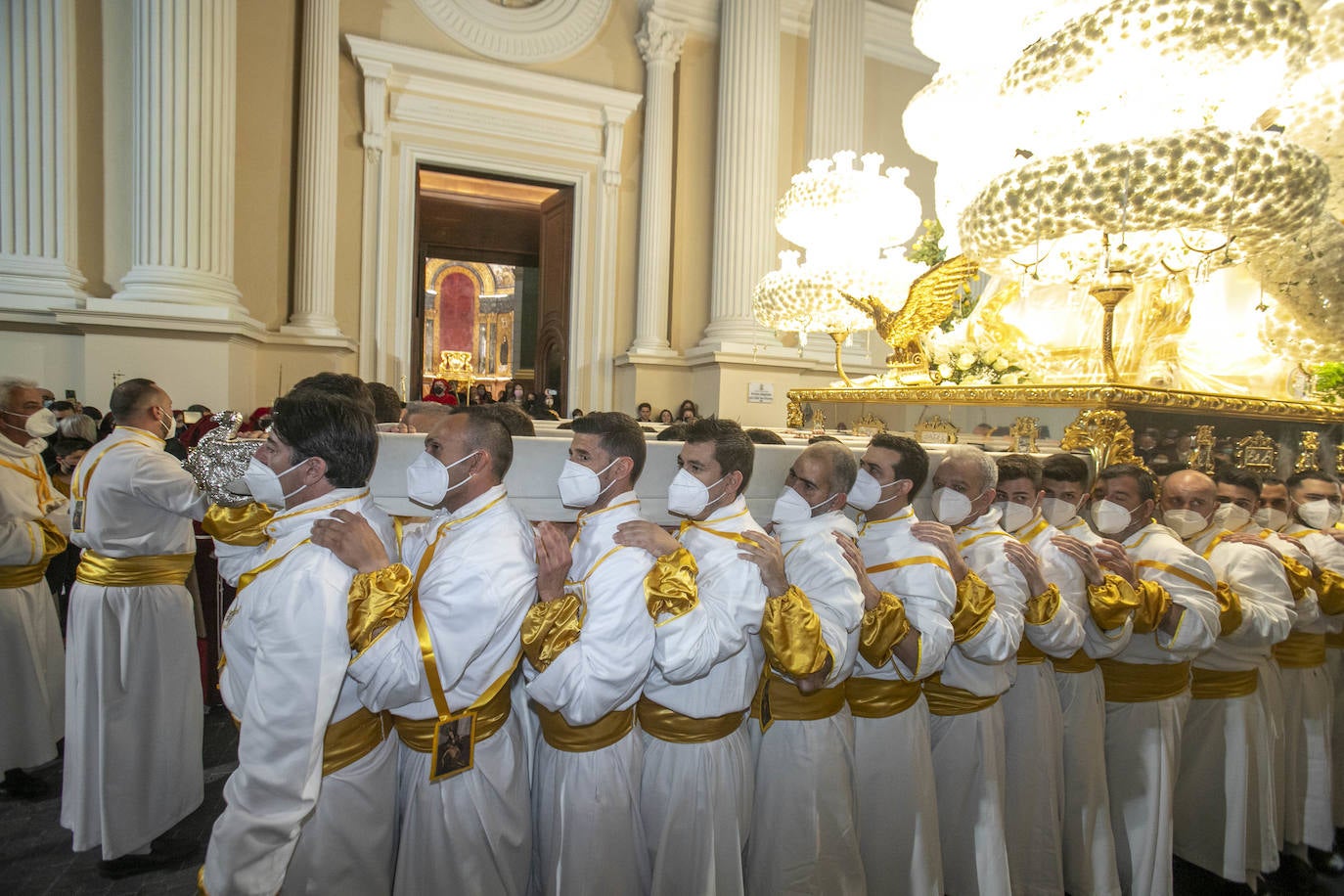 Fotos: Traslado de San Pedro Apóstol en Cartagena