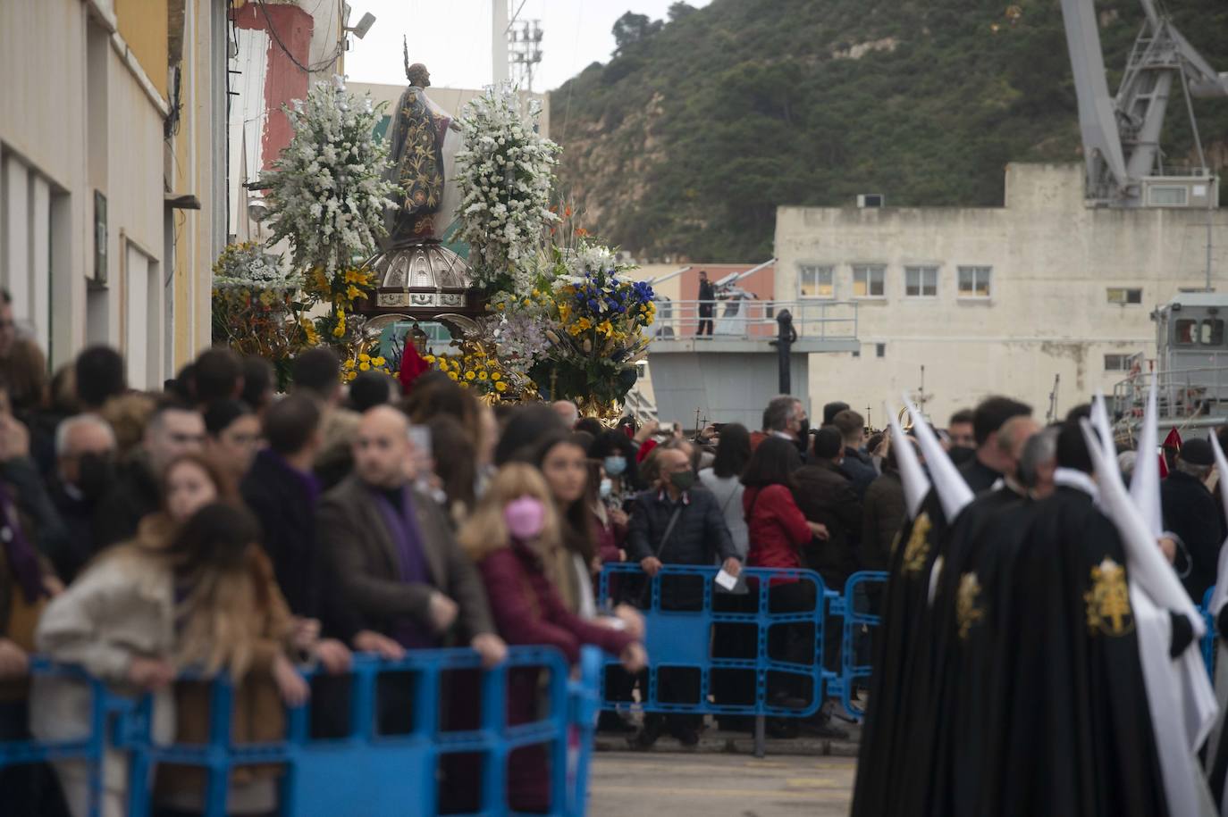Fotos: Traslado de San Pedro Apóstol en Cartagena