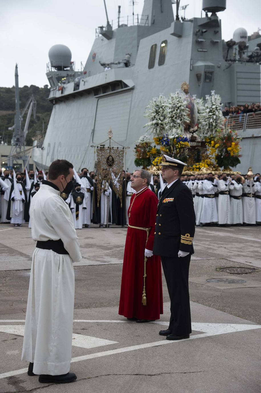 Fotos: Traslado de San Pedro Apóstol en Cartagena