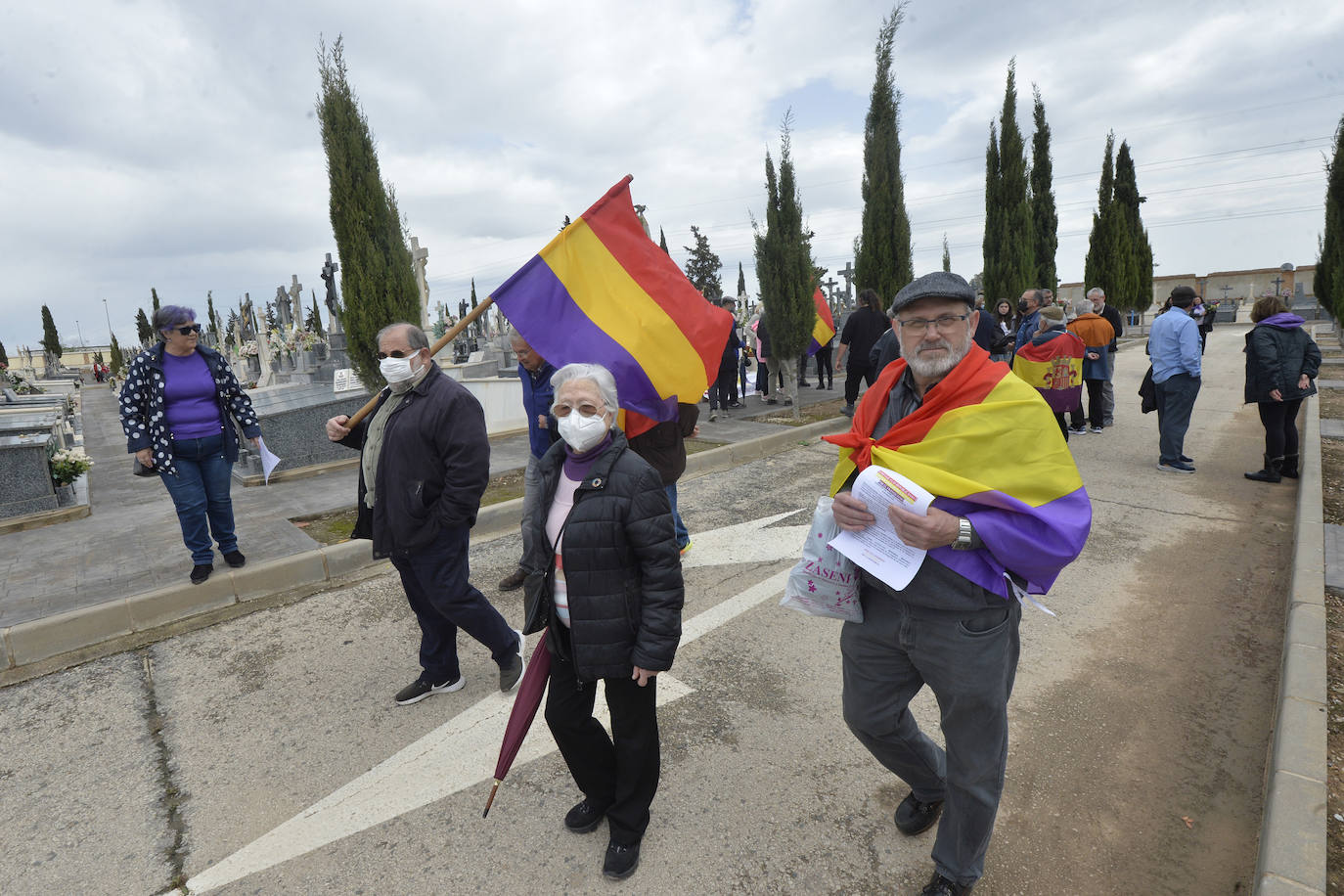 Fotos: Homenaje republicano en Murcia