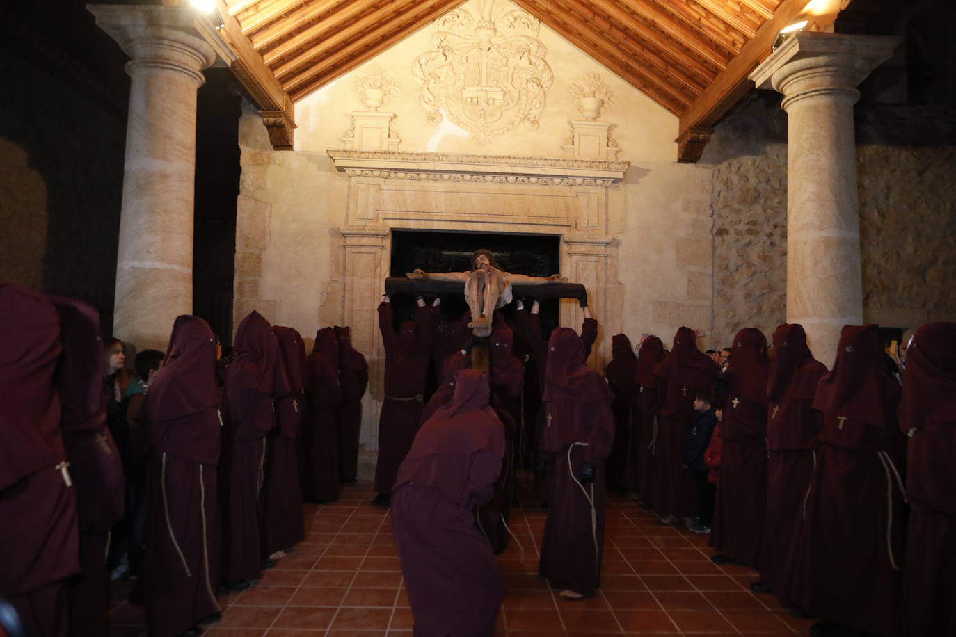 Fotos: Penitencia morada en el monte Calvario de Lorca