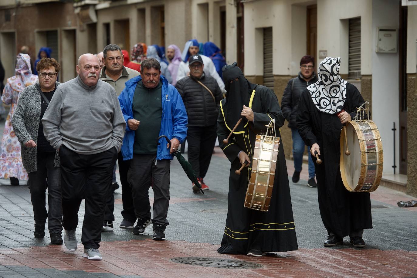 Fotos: Los tambores vuelven a las calles de Moratalla en el Jueves Santo