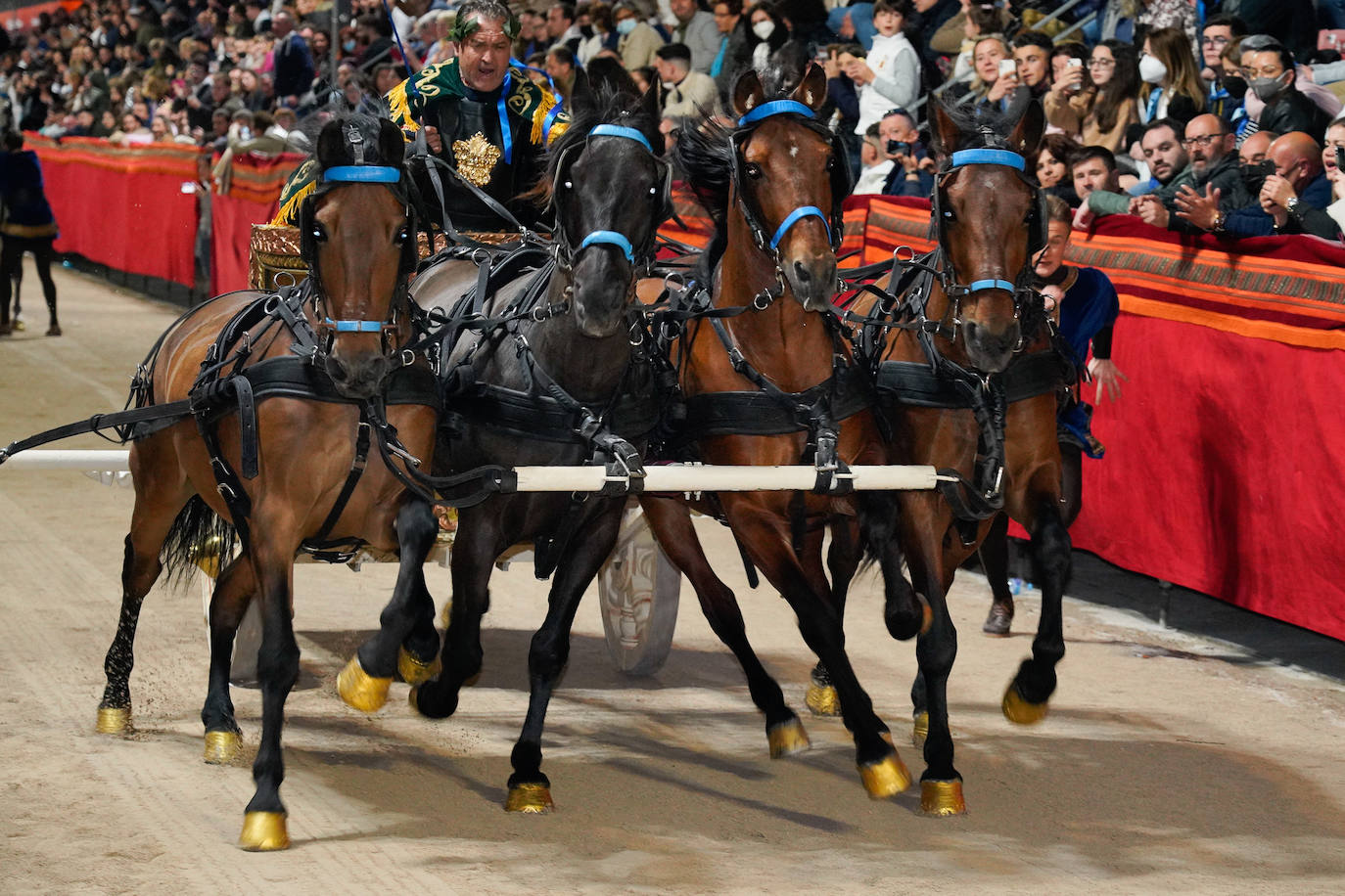 Fotos: Las cuadrigas de Lorca, en imágenes