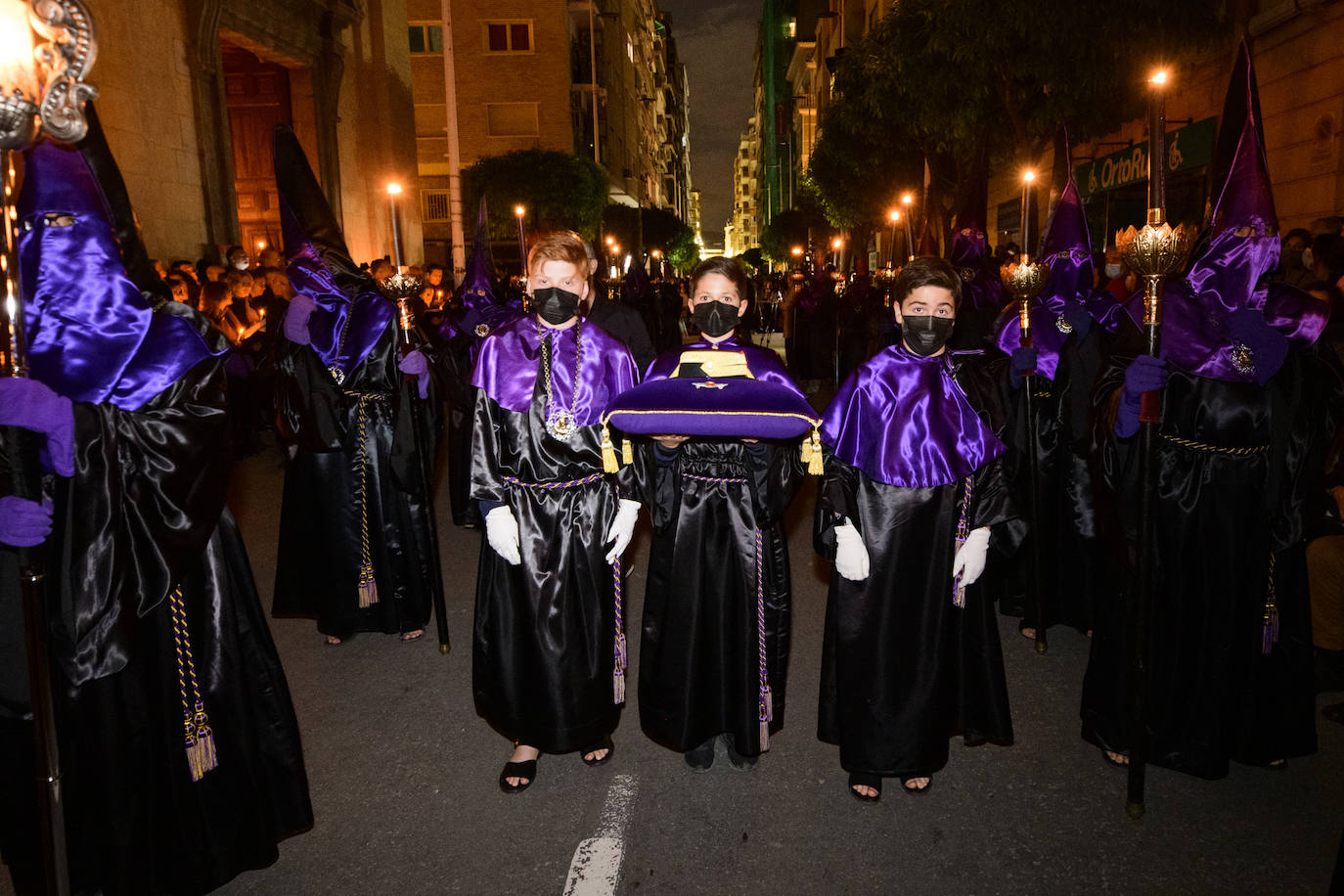 Fotos: La procesión del Jueves Santo de Murcia, en imágenes