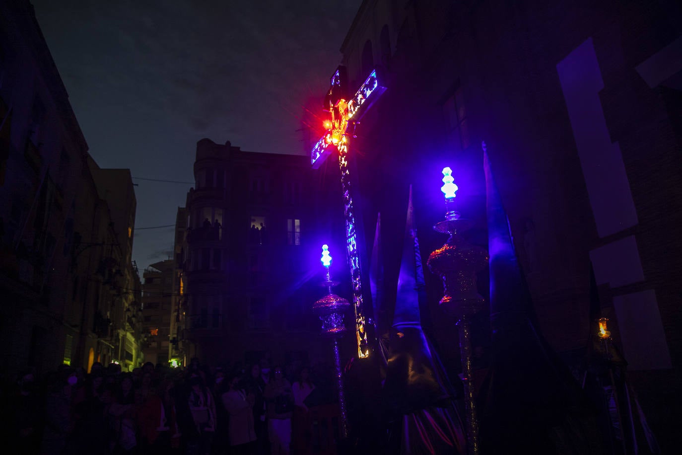 Fotos: La procesión del Silencio de Cartagena, en imágenes