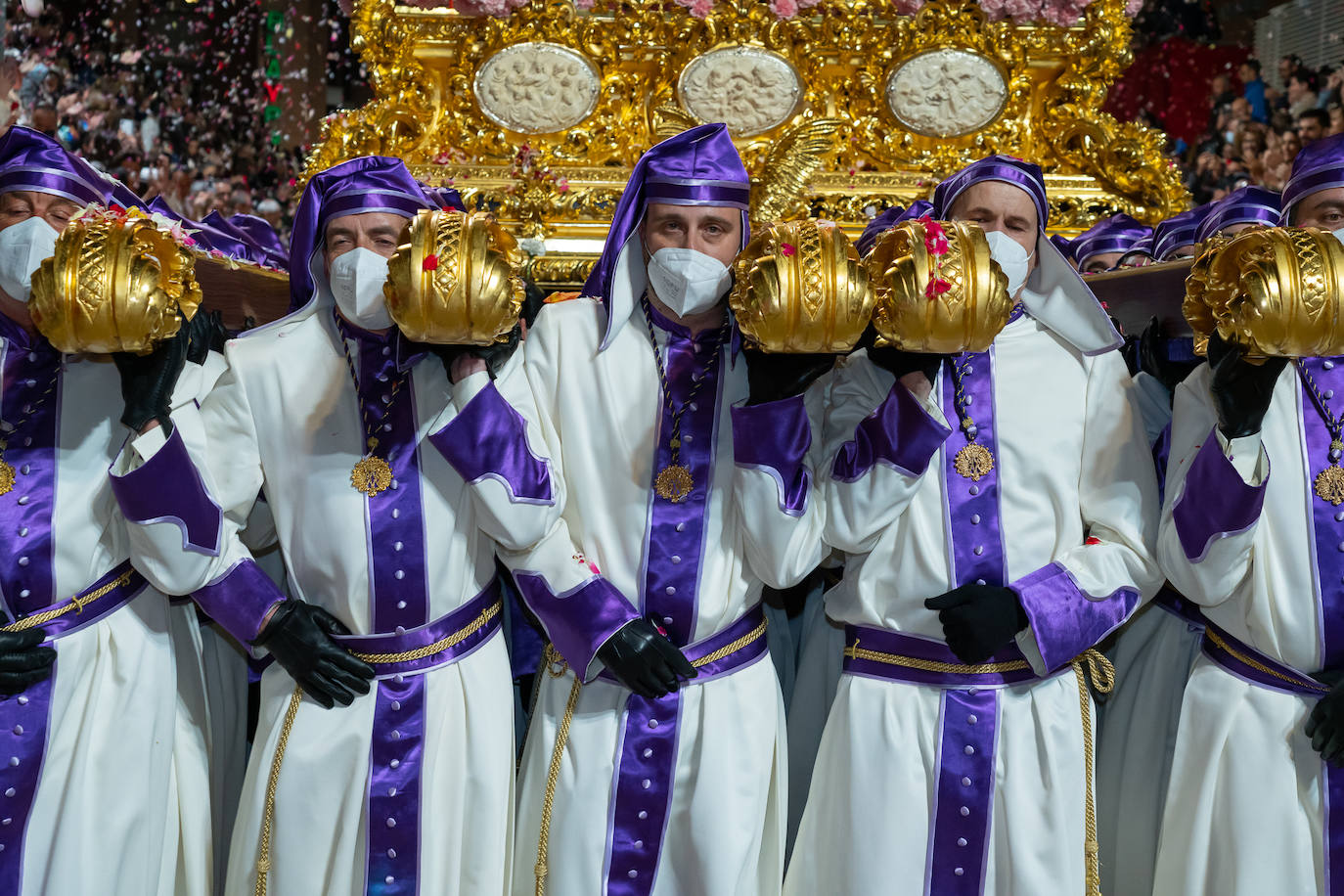 Fotos: Desfile bíblico-pasional del Viernes Santo en Lorca