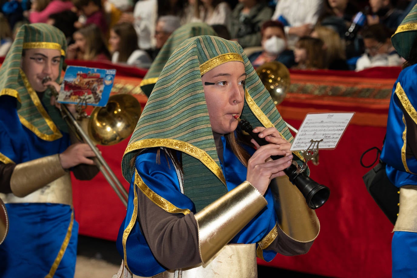 Fotos: Desfile bíblico-pasional del Viernes Santo en Lorca