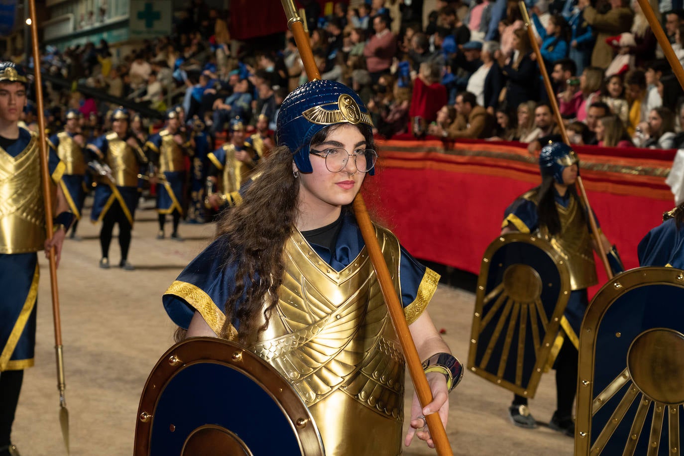 Fotos: Desfile bíblico-pasional del Viernes Santo en Lorca