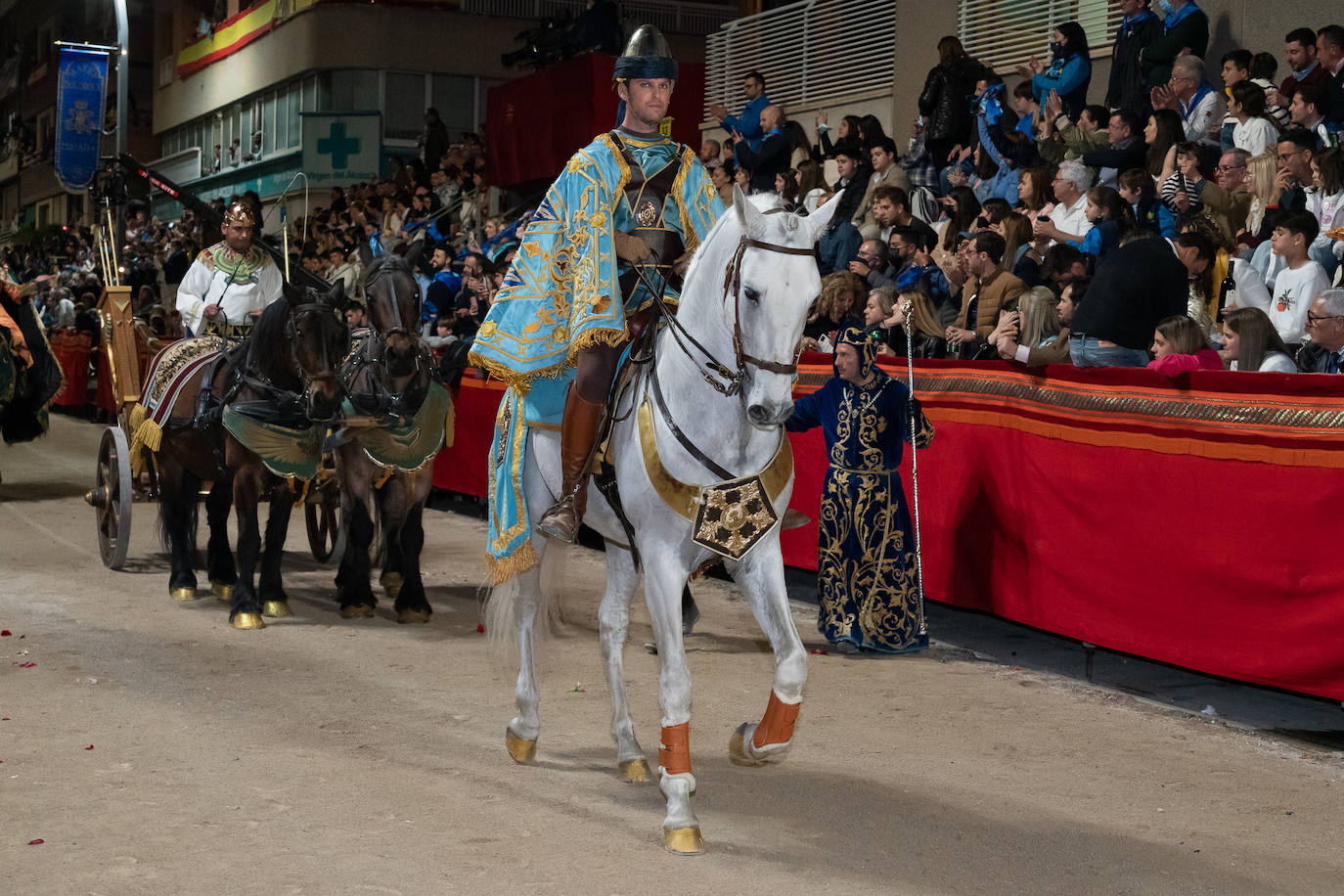 Fotos: Desfile bíblico-pasional del Viernes Santo en Lorca