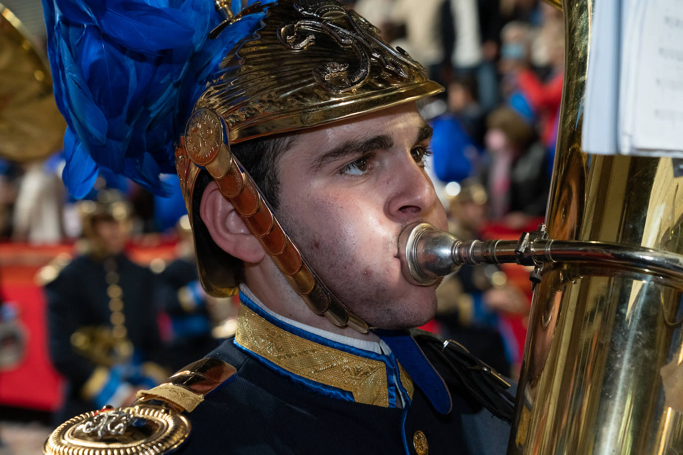 Fotos: Desfile bíblico-pasional del Viernes Santo en Lorca