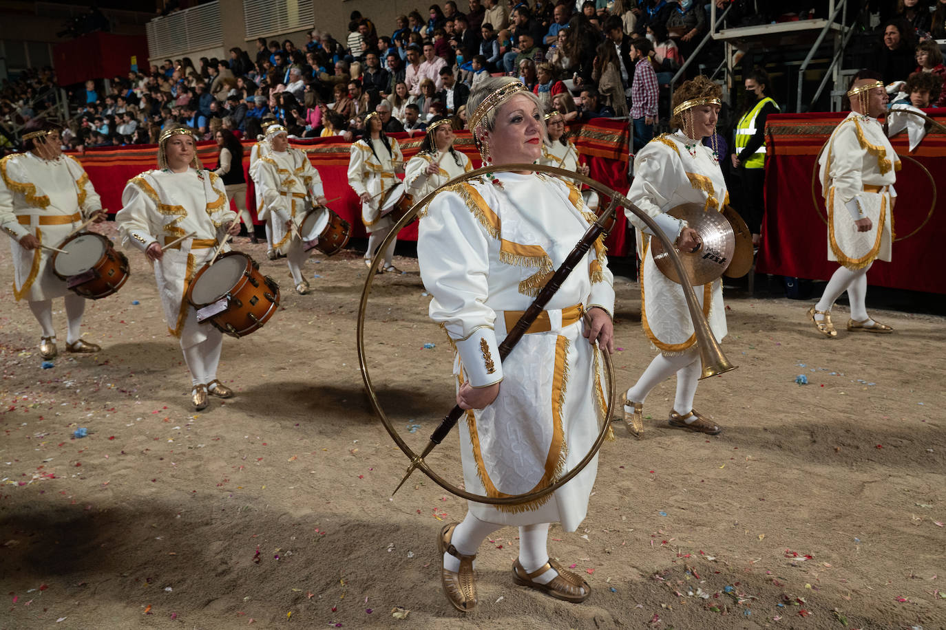 Fotos: Desfile bíblico-pasional del Viernes Santo en Lorca