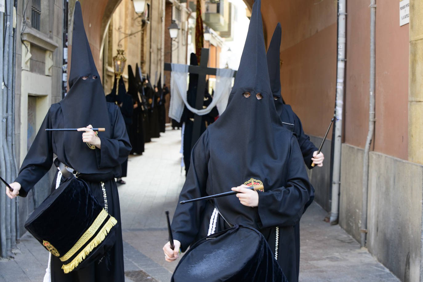 Fotos: La procesión del Rosario de Sábado Santo en Murcia, en imágenes