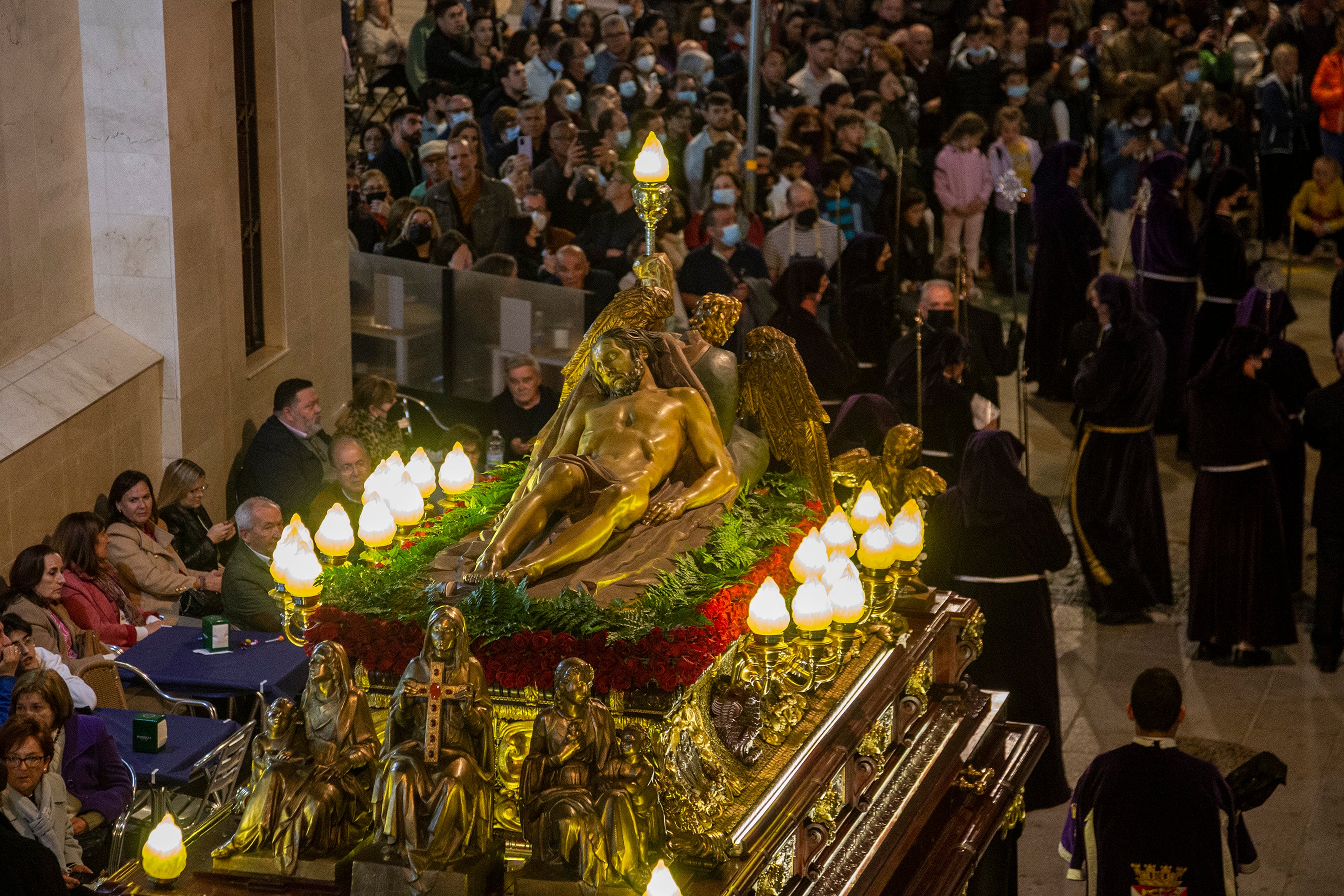 Fotos: Procesión del Santo Entierro de Cartagena en el Viernes Santo