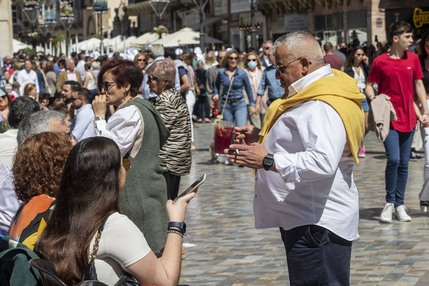 Fotos: La procesión del Resucitado de Cartagena, en imágenes