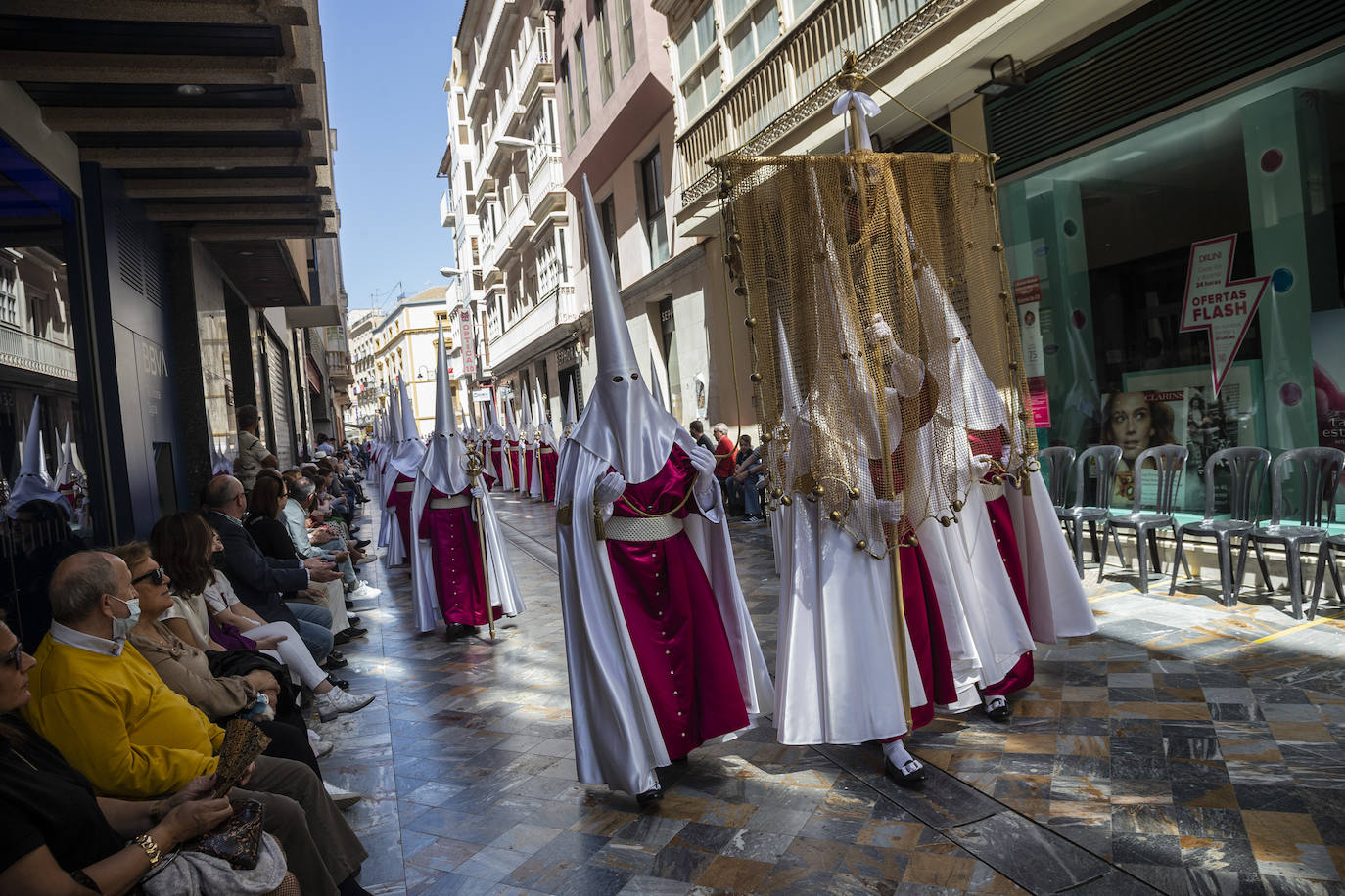 Fotos: La procesión del Resucitado de Cartagena, en imágenes