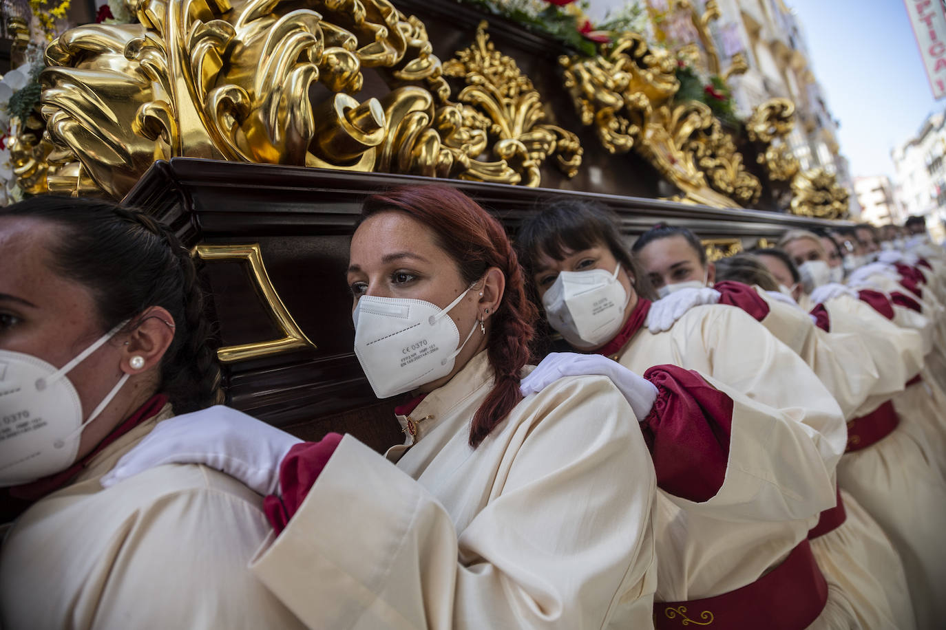 Fotos: La procesión del Resucitado de Cartagena, en imágenes