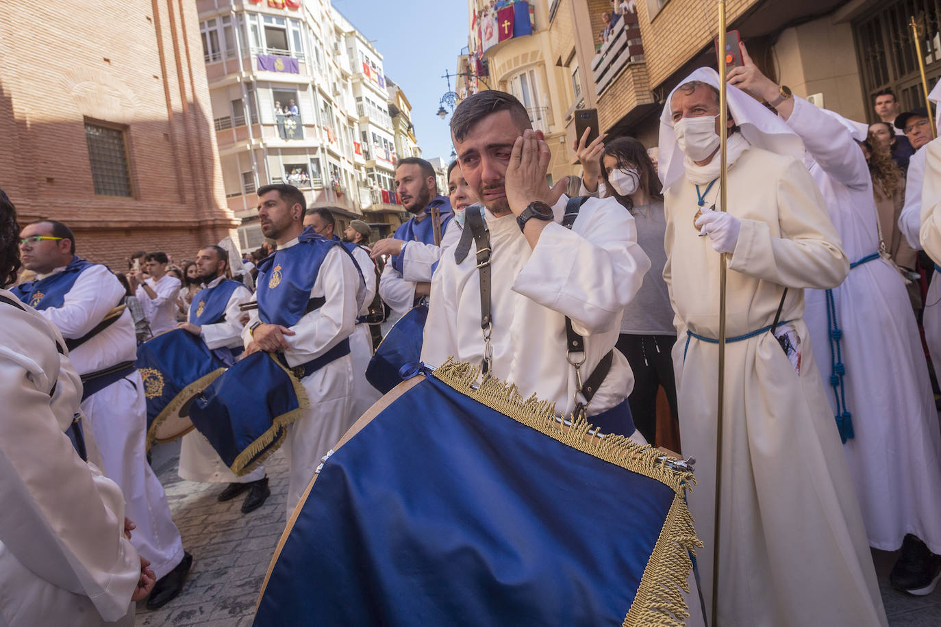 Fotos: La procesión del Resucitado de Cartagena, en imágenes
