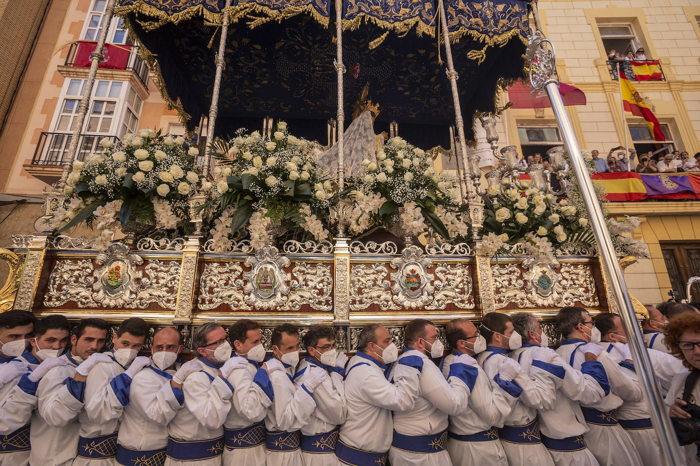 Fotos: La procesión del Resucitado de Cartagena, en imágenes