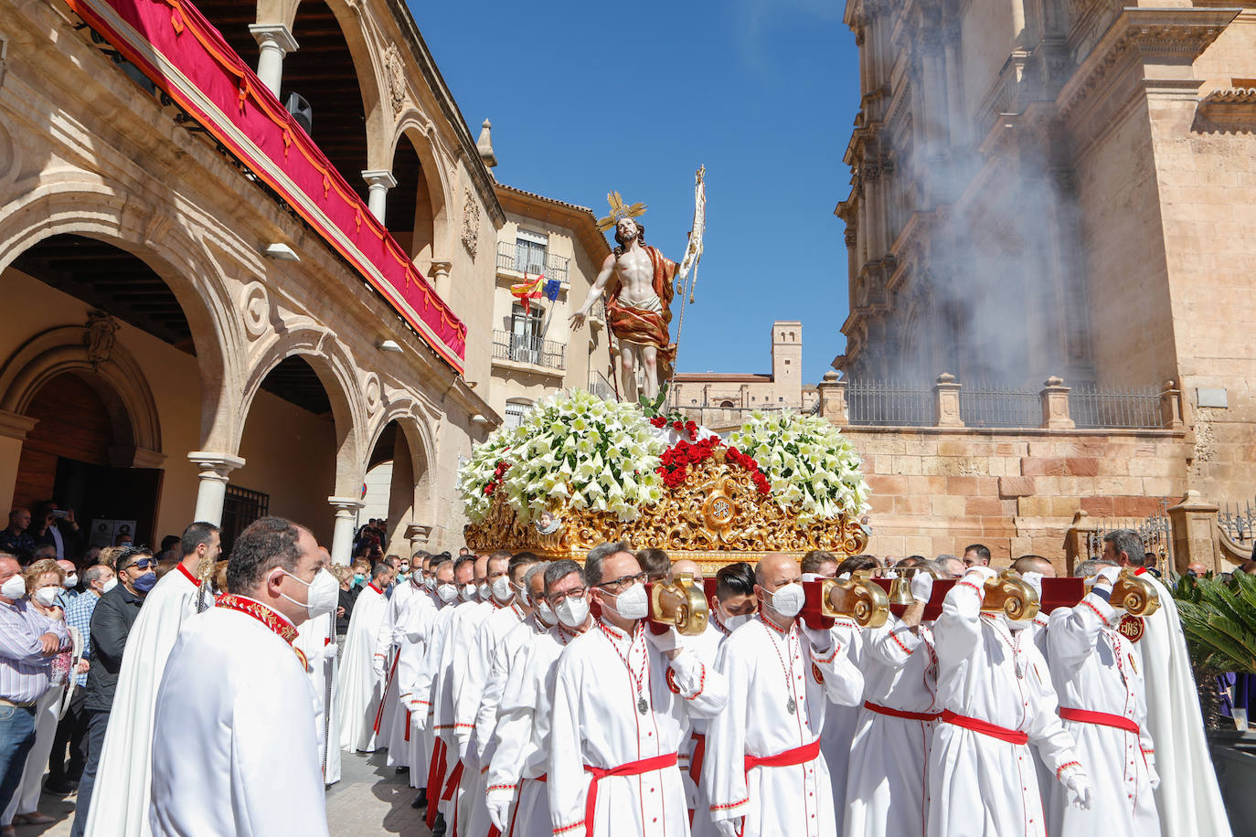 Fotos: La procesión del Resucitado de Lorca, en imágenes