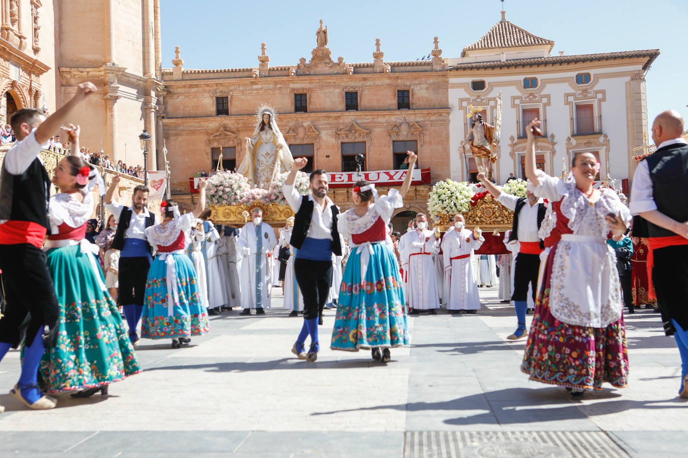 Fotos: La procesión del Resucitado de Lorca, en imágenes