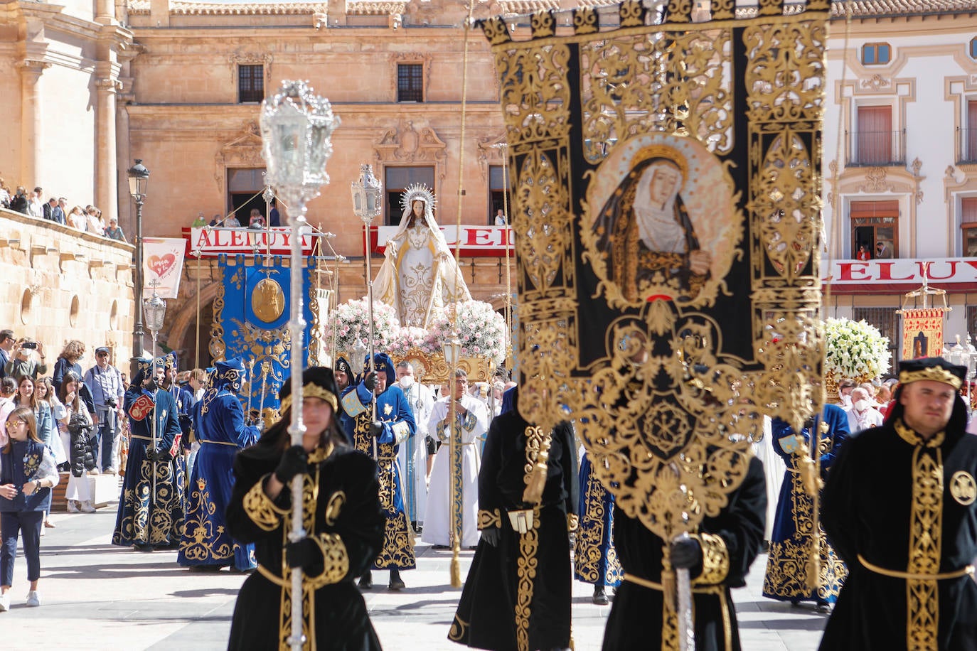 Fotos: La procesión del Resucitado de Lorca, en imágenes
