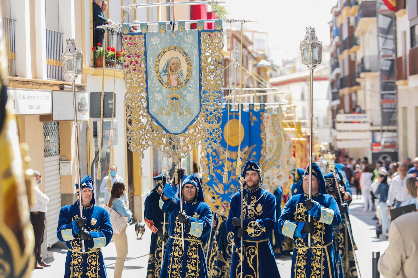 Fotos: La procesión del Resucitado de Lorca, en imágenes