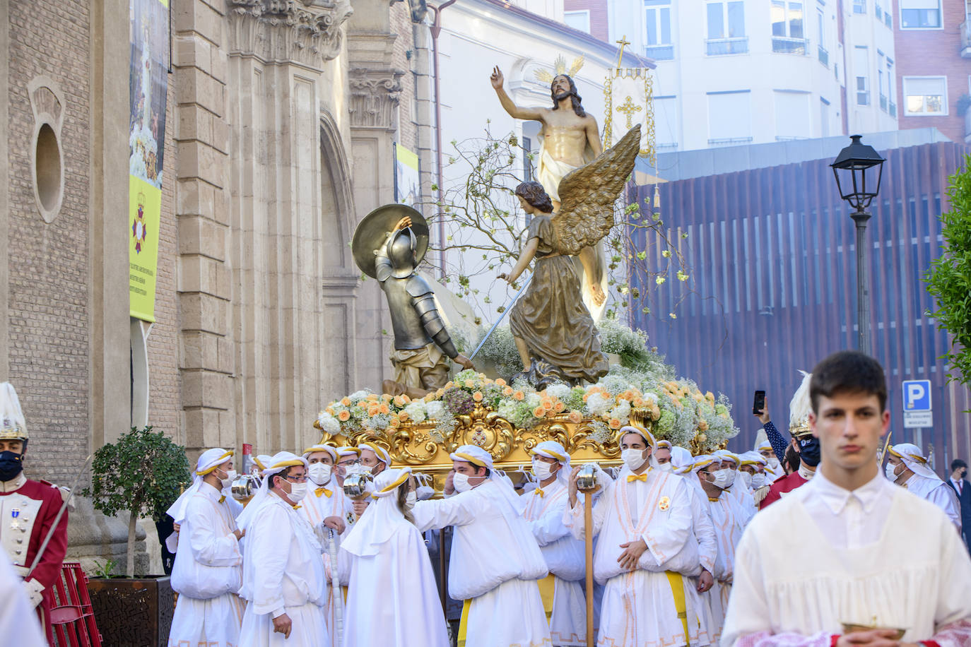 Fotos: La procesión del Resucitado cierra la Semana Santa murciana