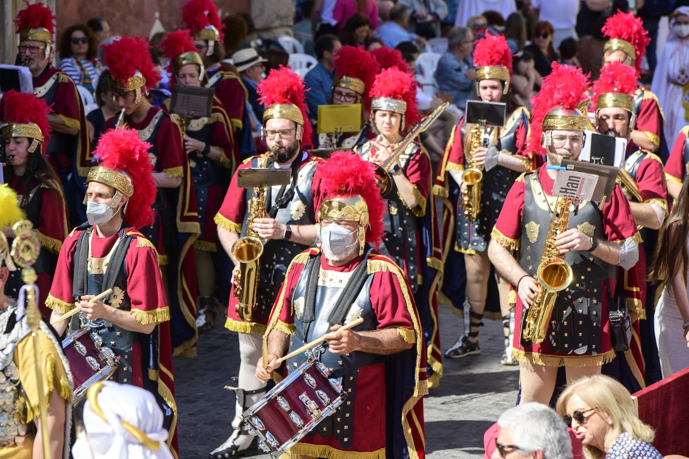 Fotos: La procesión del Resucitado cierra la Semana Santa murciana