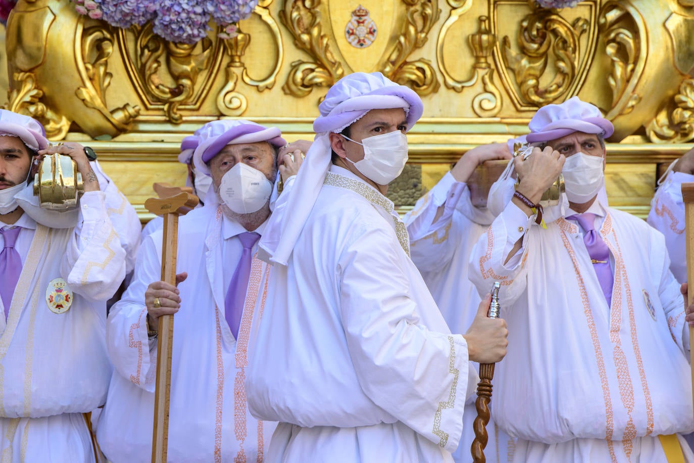 Fotos: La procesión del Resucitado cierra la Semana Santa murciana