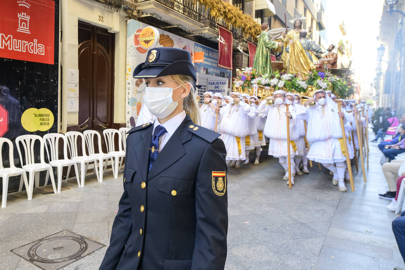 Fotos: La procesión del Resucitado cierra la Semana Santa murciana