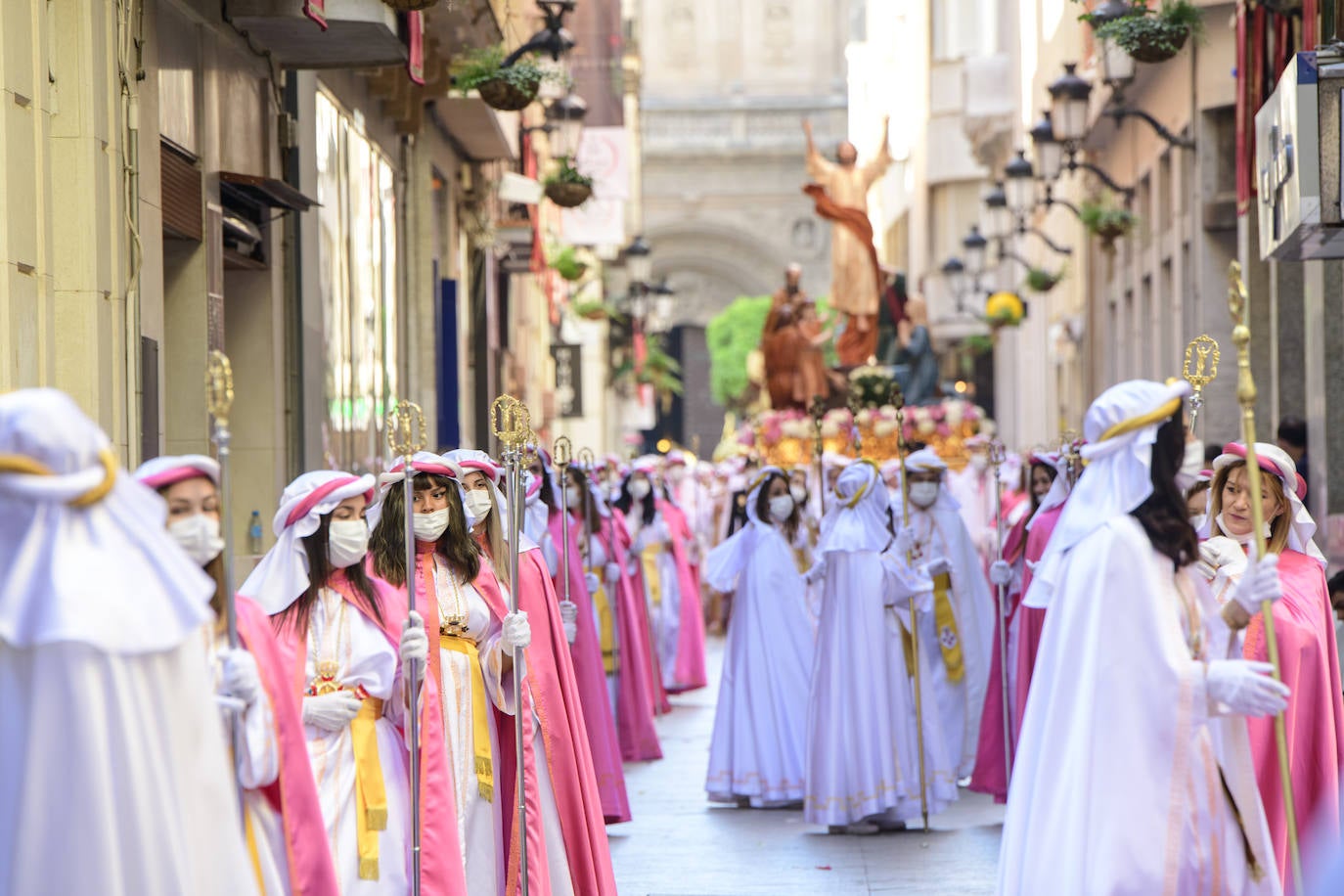 Fotos: La procesión del Resucitado cierra la Semana Santa murciana