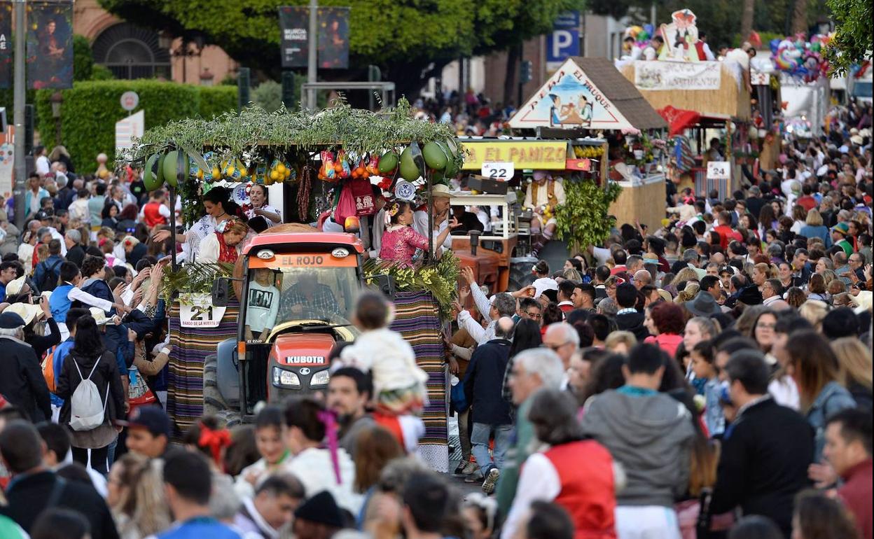 Desfile del Bando de la Huerta 2019, el último realizado antes de la pandemia.