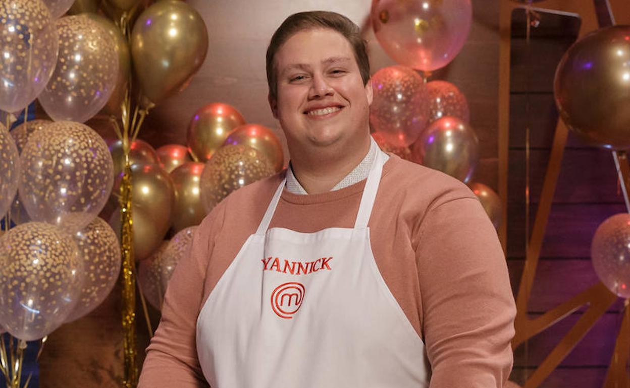 Yannick, nuevo concursante de Masterchef. 