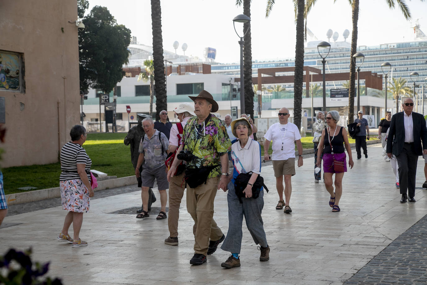 Fotos: Triple escala de cruceros en Cartagena
