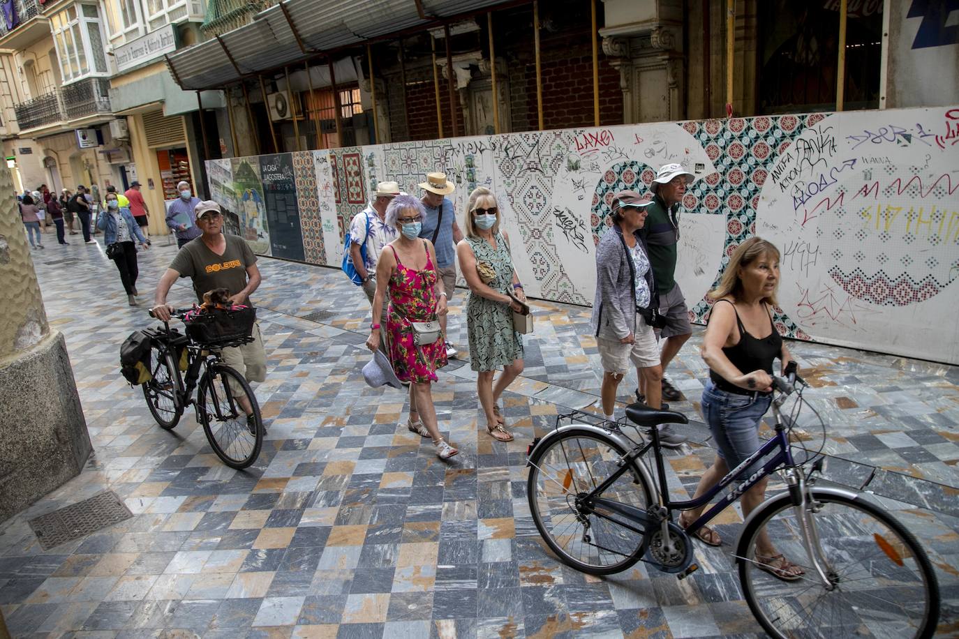Fotos: Triple escala de cruceros en Cartagena
