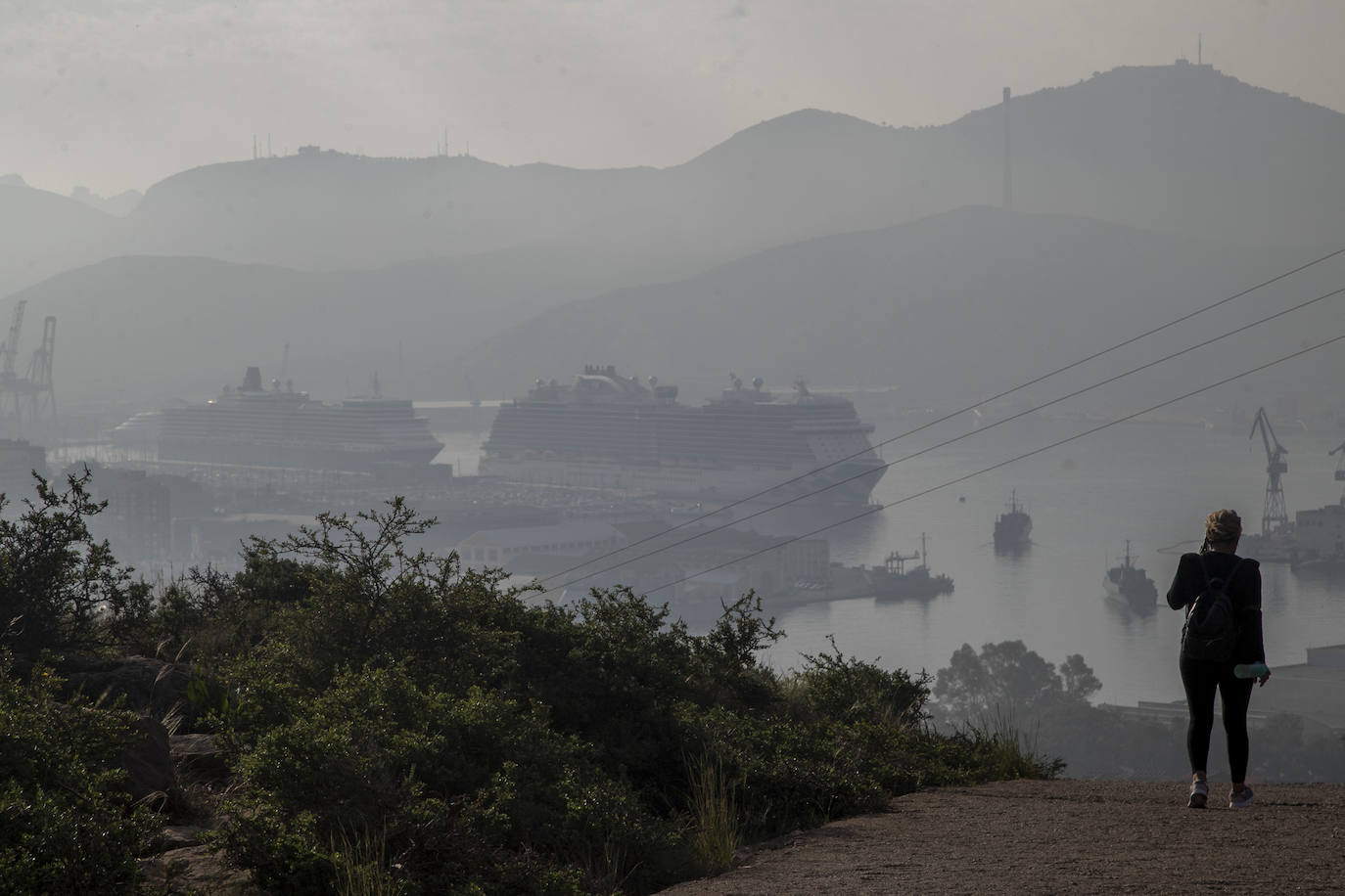 Fotos: Triple escala de cruceros en Cartagena